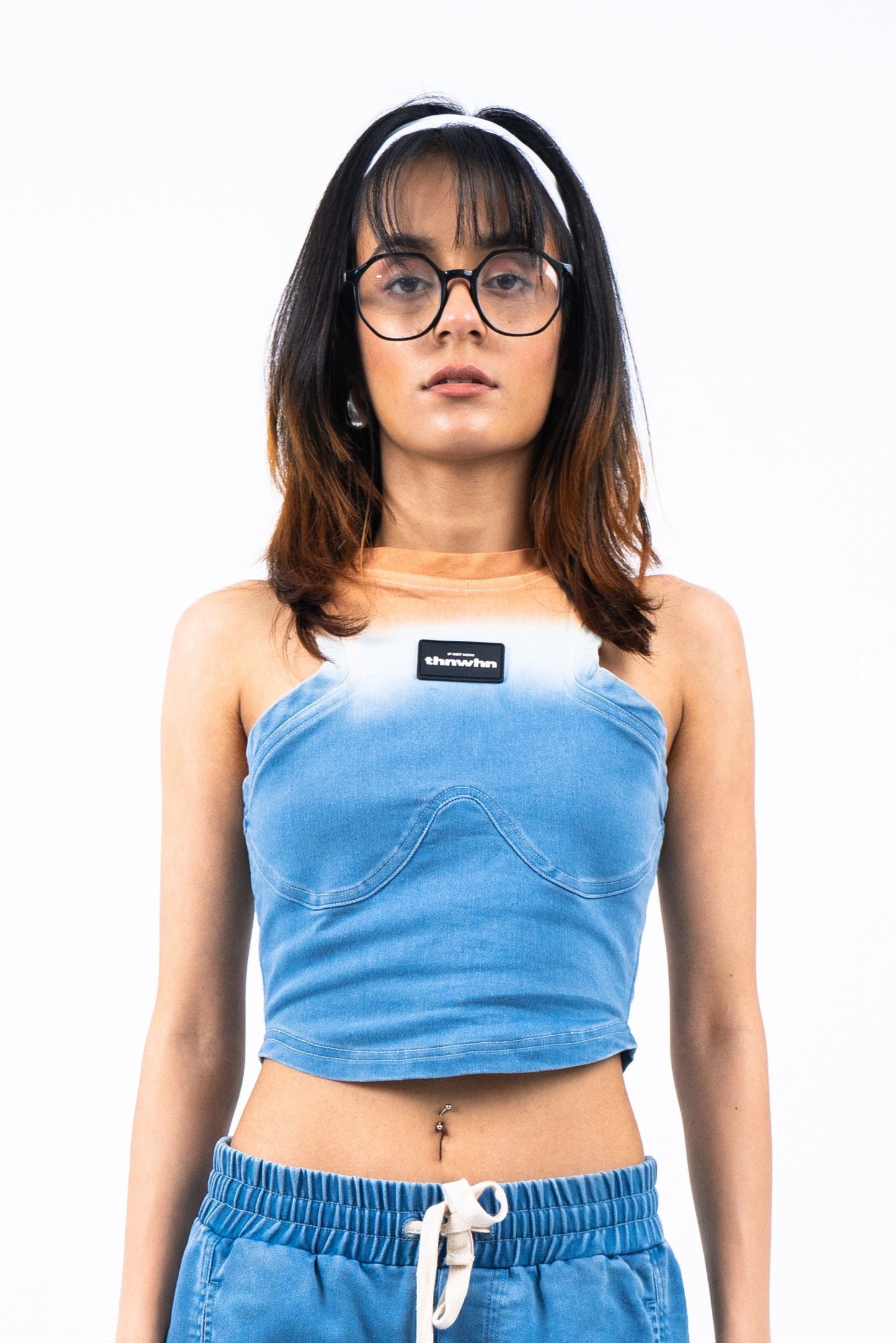 Blue Macchiato Women's Co-ord Set