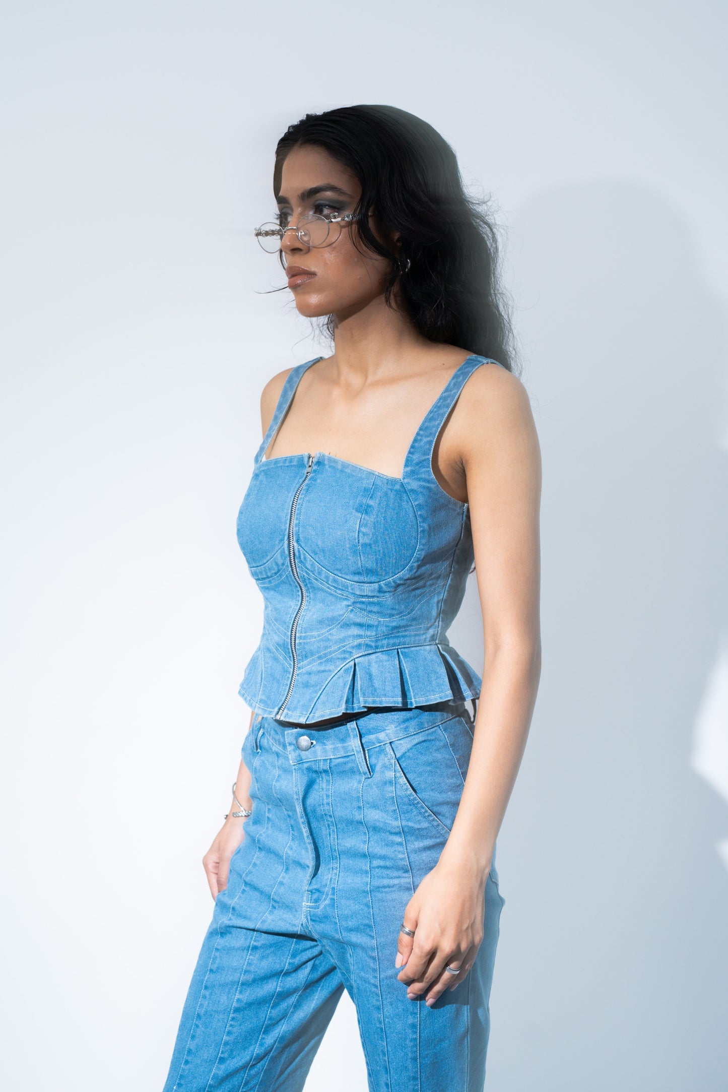 Armour Denim Corset